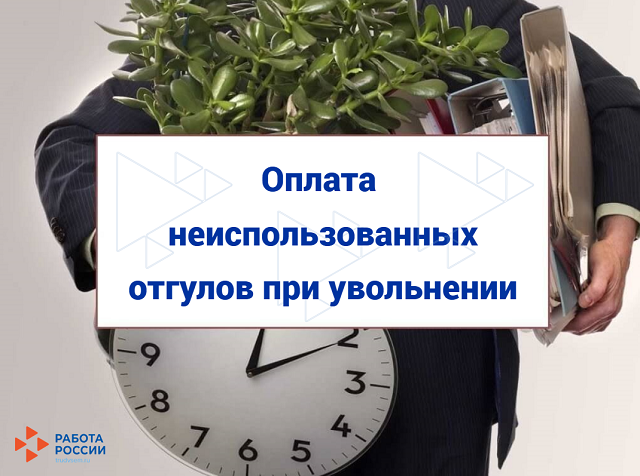 Оплата неиспользованных отгулов при увольнении